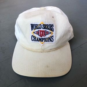 Vintage Minnesota Twins Hat 1991 World Series